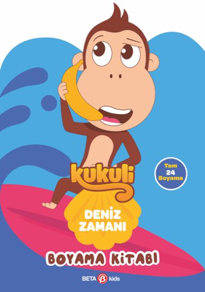 Kukuli Deniz Zamanı Boyama Kitabı-zoom-