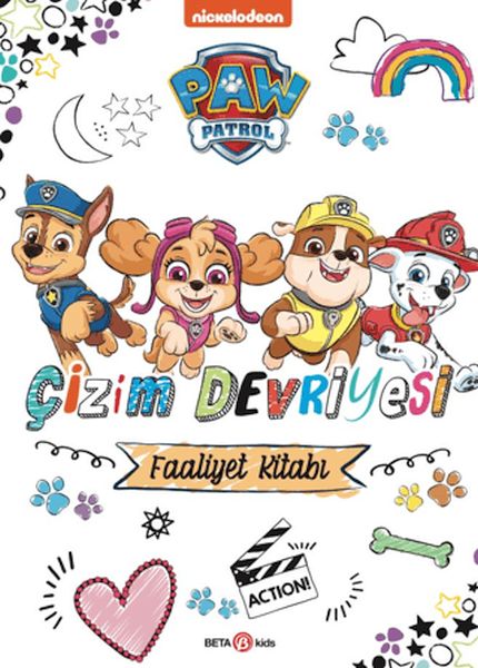 PAW Patrol - Çizim Devriyesi Boyama Kitabı-zoom-