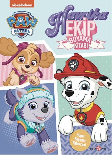 Paw Patrol Havrika Ekip Boyama Kitabı-zoom-