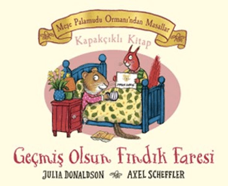 Meşe Palamutu Orman'ından Masallar Geçmiş Olsun Fındık Faresi - Kapakçıklı Kitap-zoom-