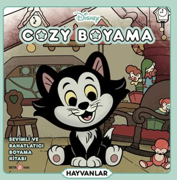 Disney Cozy Boyama, Sevimli ve Rahatlatıcı Boyama Kitabı - Hayvanlar-zoom-