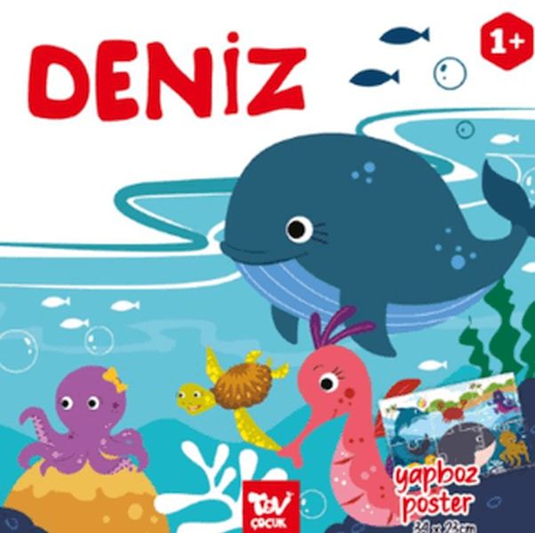 Yapboz Poster Kitap Deniz-zoom-