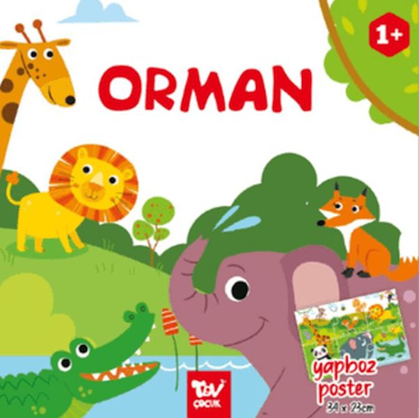 Yapboz Poster Kitap Orman-zoom-