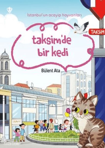 İstanbul'un Acayip Hayvanları Taksimde Bir Kedi-zoom-
