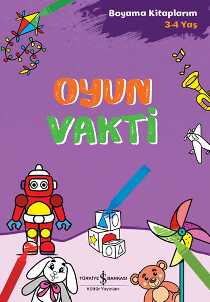 Oyun Vakti - Boyama Kitaplarım 3-4 Yaş-zoom-