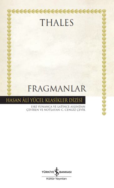 Fragmanlar - Hasan Ali Yücel Klasikleri (Ciltli)-zoom-
