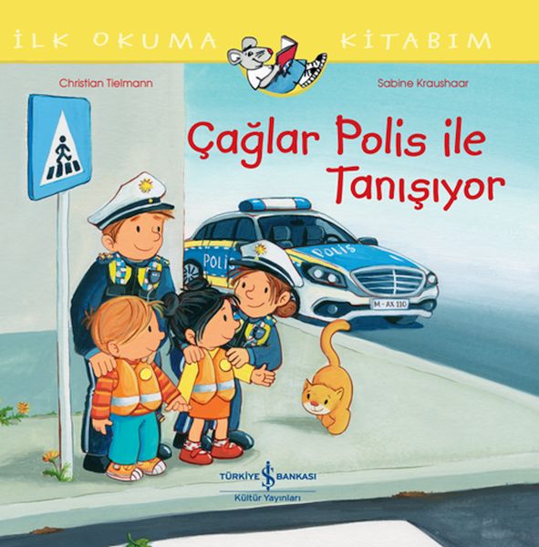 Çağlar Polis İle Tanışıyor İlk Okuma Kitabım-zoom-