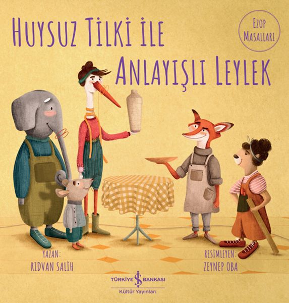 Huysuz Tilki İle Anlayışlı Leylek-zoom-
