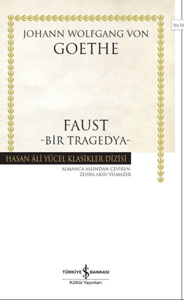 Faust-Bir Tragedya - Hasan Ali Yücel Klasikleri