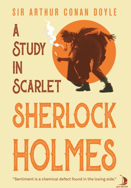 A Study In Scarlet Sherlock Holmes (İngilizce)-zoom-