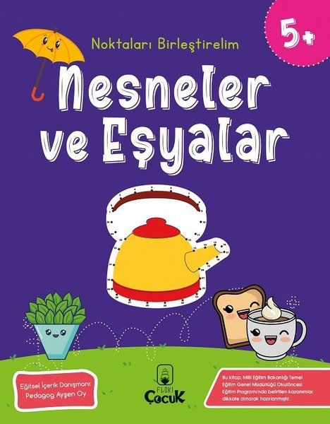 Noktaları Birleştirelim - Nesneler ve Eşyalar +5 Yaş-zoom-
