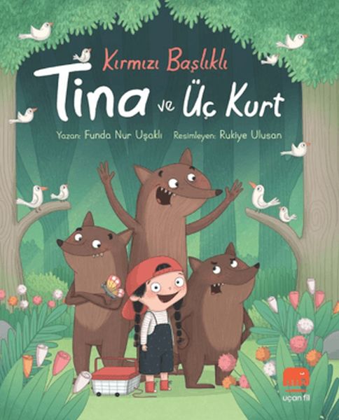 Kırmızı Başlıklı Tina ve Üç Kurt-zoom-
