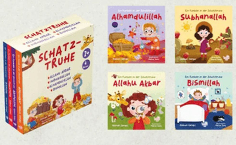 Schatz-Truhe- Almanca Hazine Sandığı (4 Kitap)-zoom-