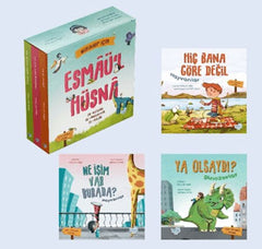 Minikler İçin Esmâü'l Hüsnâ Seti (3 Çift Taraflı Kitap)