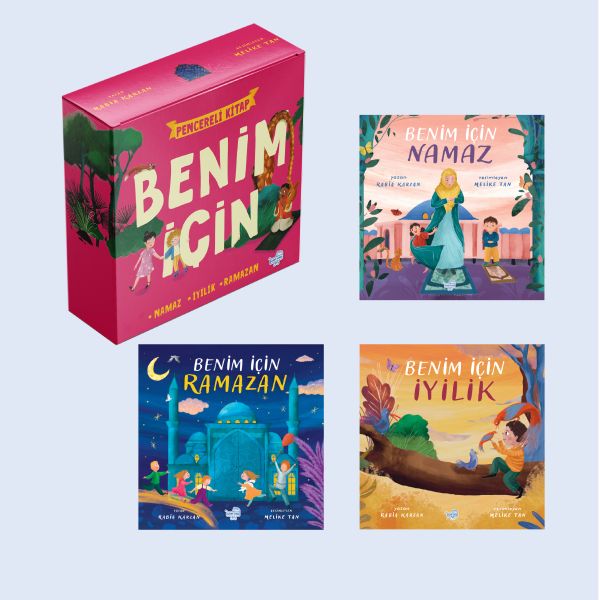 Benim İçin Seti 3 Pencereli Kitap-zoom-