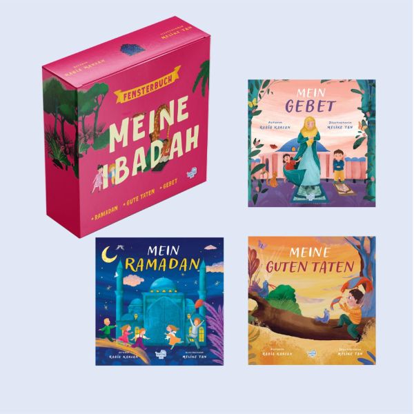 Meıne Ibadah ''Almanca Benim İçin Seti'' 3 Pencereli Kitap-zoom-
