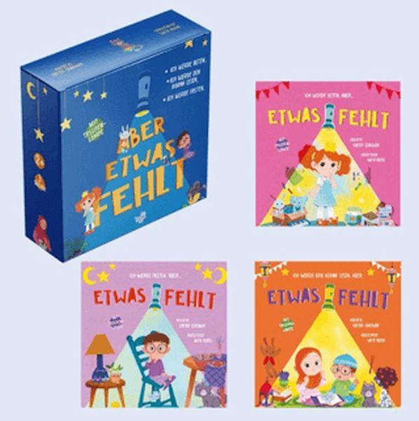 Aber Etwas Fehlt - Almanca Bir Şey Eksik Seti (3 Fenerli Kitap)-zoom-