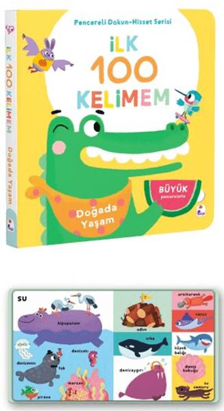 İlk 100 Kelimem – Doğada Yaşam (Pencereli Dokun-Hisset)-zoom-