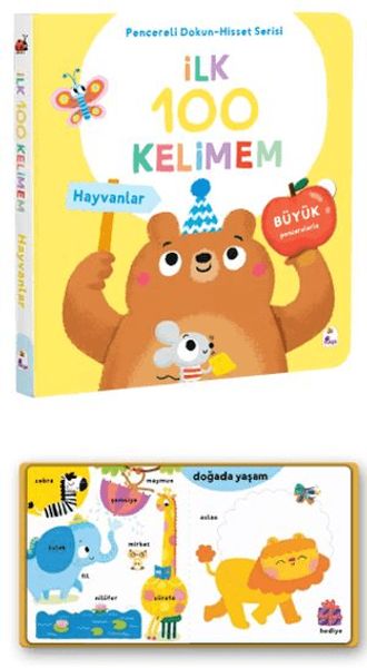 İlk 100 Kelimem – Hayvanlar (Pencereli Dokun-Hisset)-zoom-