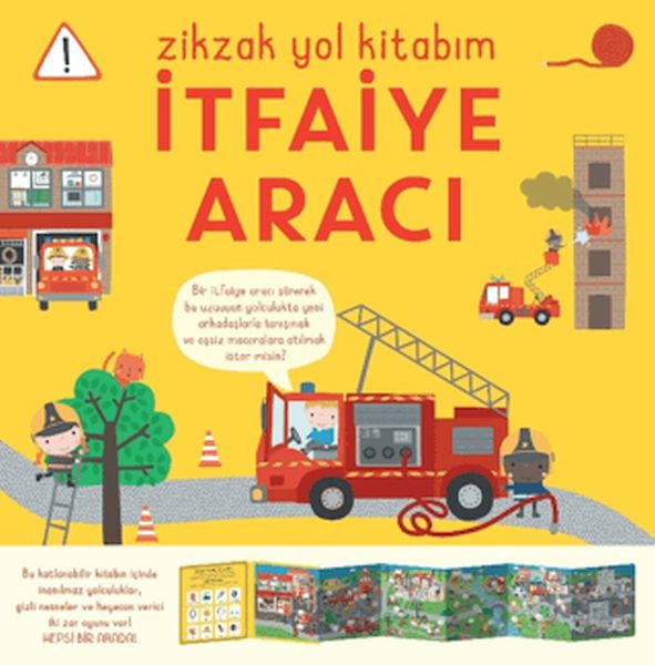 Zikzak Yol Kitabım - İtfaiye Aracı-zoom-