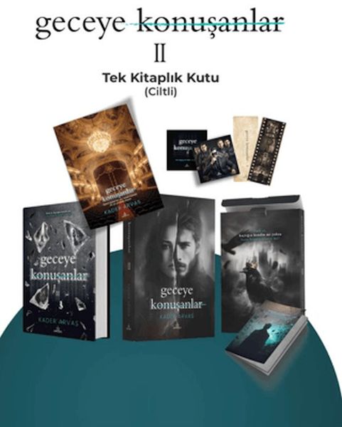 Geceye Konuşanlar 2 - Tek Kitaplık Kutu (Ciltli)-zoom-