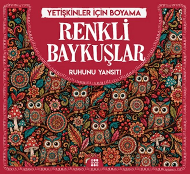 Renkli Baykuşlar & Yetişkinler için Boyama