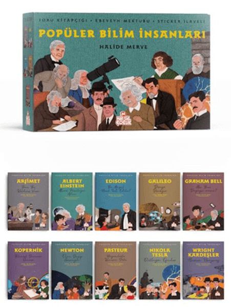 Popüler Bilim İnsanları (10 Kitap)