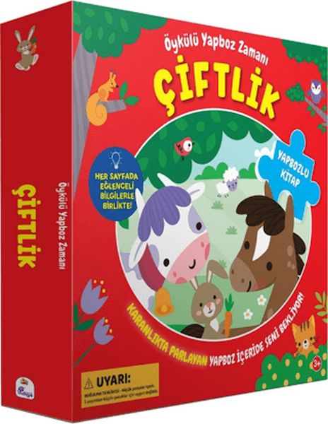 Öykülü Yapboz Zamanı - Çiftlik-zoom-