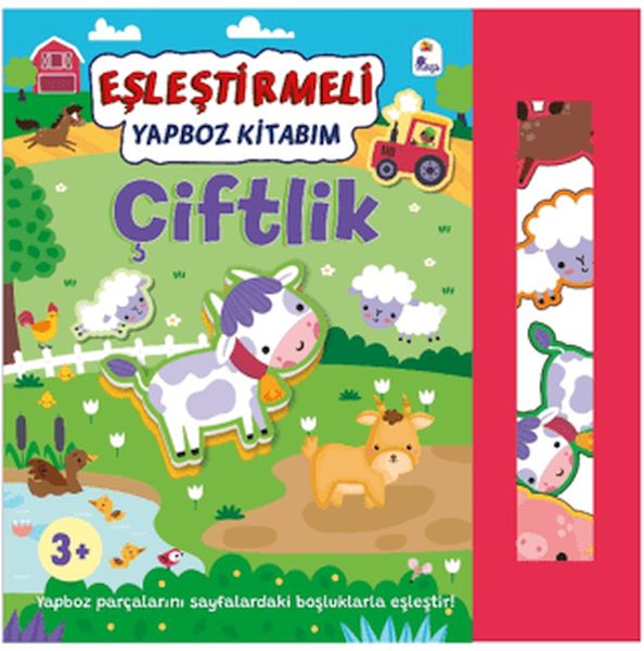 Eşleştirmeli Yap-Boz Kitabım: Çiftlik-zoom-