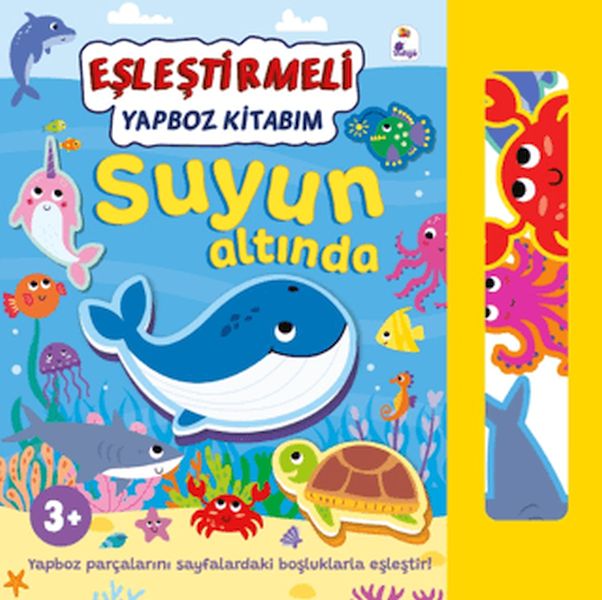 Eşleştirmeli Yap-Boz Kitabım: Suyun Altında-zoom-