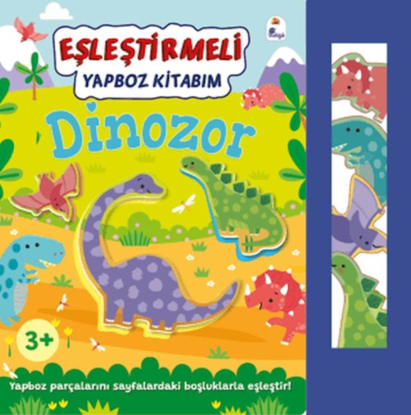 Eşleştirmeli Yap-Boz Kitabım: Dinozor-zoom-