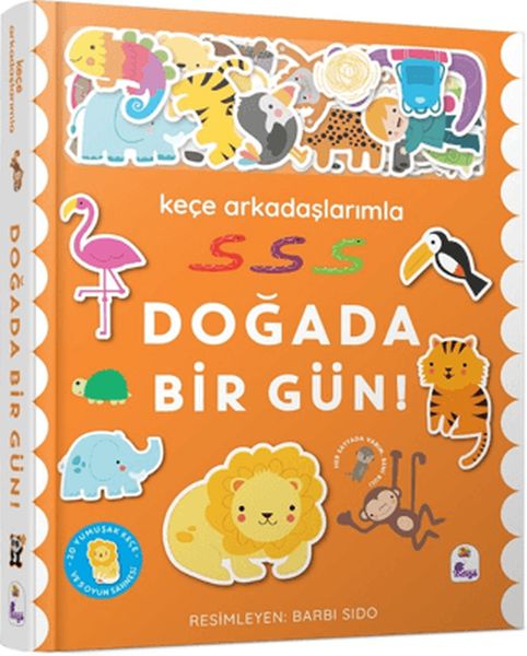 Keçe Arkadaşlarımla Doğada Bir Gün (Ciltli)-zoom-