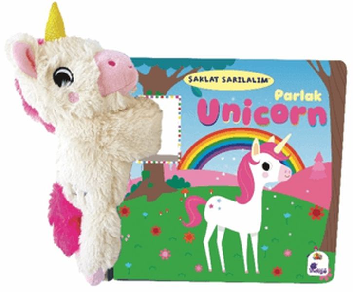 Şaklat Sarılalım - Parlak Unicorn (Oyuncaklı Kitap)-zoom-