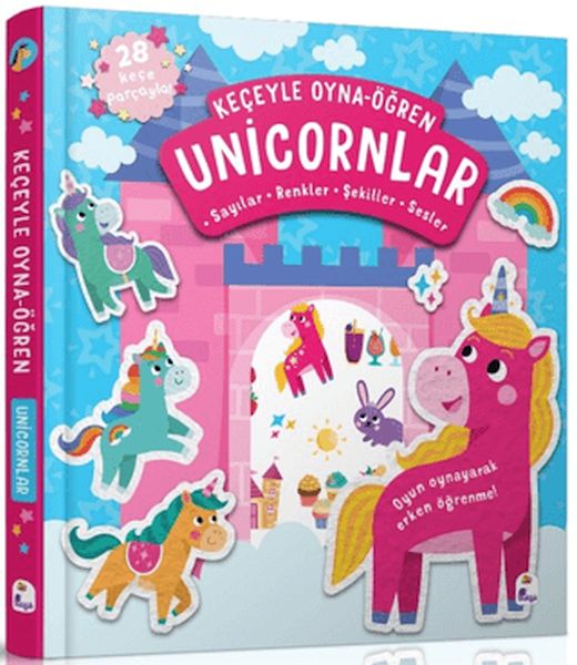 Keçeyle Oyna - Öğren Unicornlar-zoom-