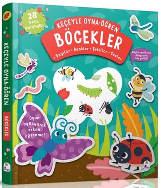 Keçeyle Oyna - Öğren Böcekler-zoom-