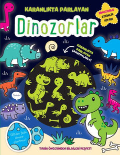 Karanlıkta Parlayan Kitaplar - Dinozorlar (Parlayan Çıkartmalar)
