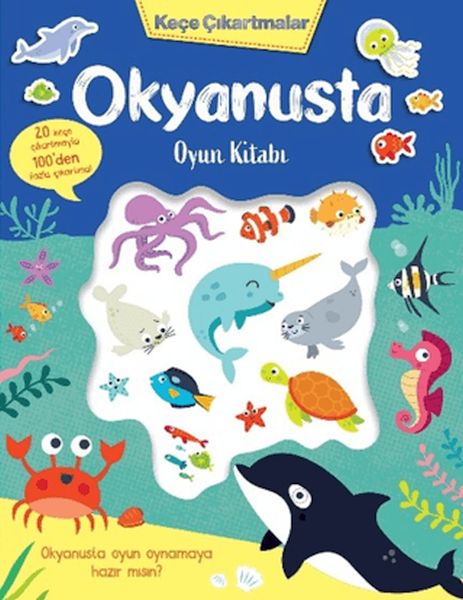 Keçe Çıkartmalar - Okyanusta Oyun Kitabı-zoom-