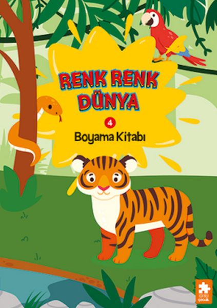 Renk Renk Dünya Boyama Kitabı 4-zoom-