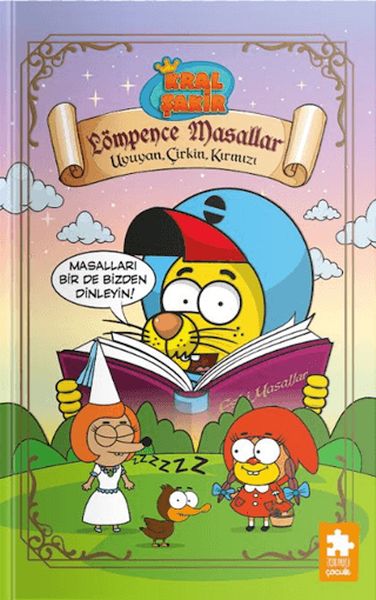 Kral Şakir Lömpence Masallar-1 Uyuyan, Çirkin, Kırmızı-zoom-
