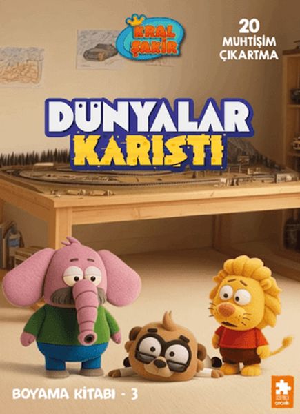 Dünyalar Karıştı Boyama Kitabı - 3-zoom-