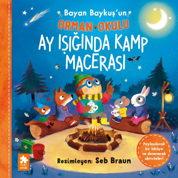 Bayan Baykuş’un Orman Okulu - Ay Işığında Kamp Macerası-zoom-