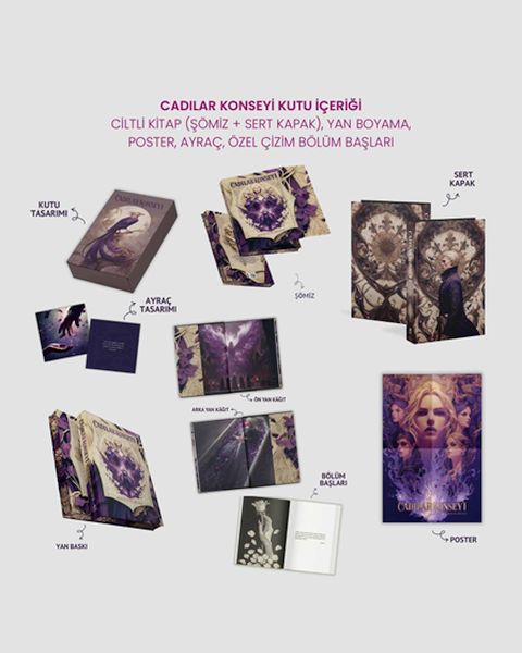 Cadılar Konseyi Ciltli Kutulu-zoom-