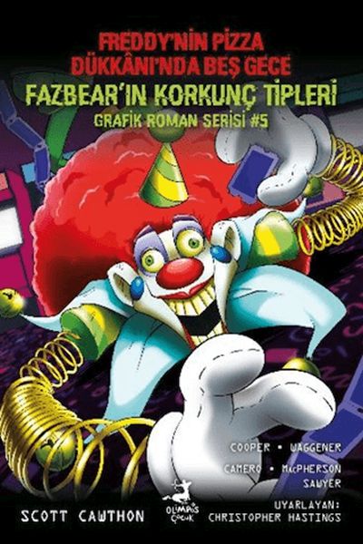 Freddy'nin Pizza Dükkanı'nda Beş Gece Fazbear'ın Korkunç Tipleri Grafik Roman Serisi 5-zoom-