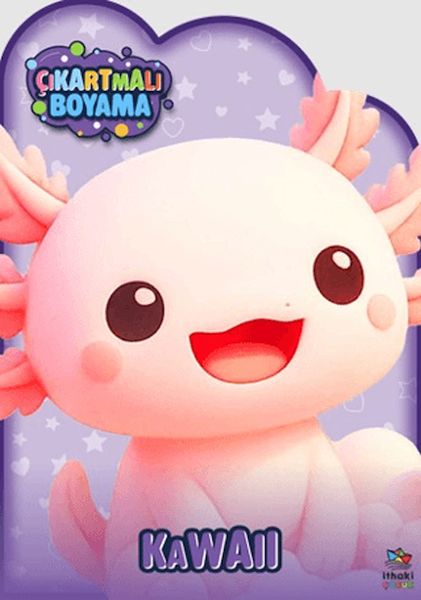 Kawaii Zamanı - Çıkartmalı Boyama Kitabı-zoom-