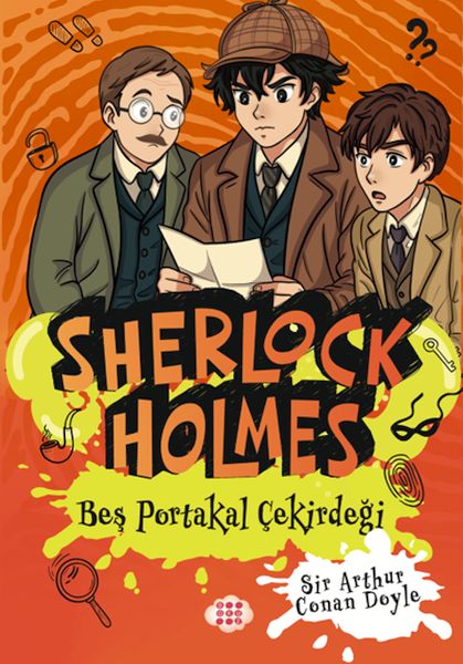 Sherlock Holmes - Beş Portakal Çiçeği-zoom-