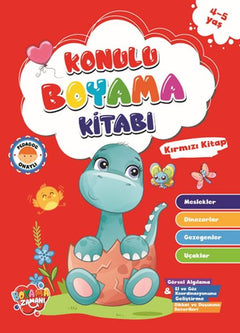 Konulu Boyama - KırmızıKitap (4-5 Yaş)
