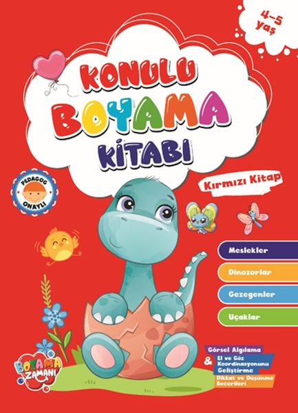 Konulu Boyama - KırmızıKitap (4-5 Yaş)-zoom-