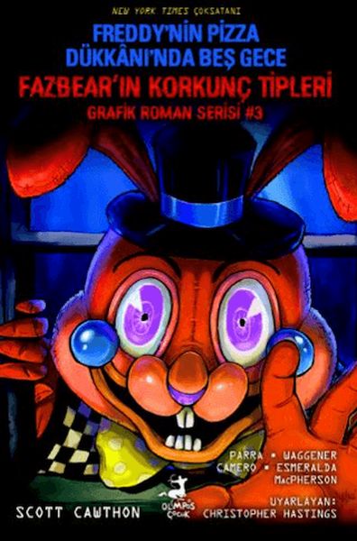 Freddy’nin Pizza Dükkanı’nda Beş Gece : Fazbear’ın Korkunç Tipleri Grafik Roman Serisi #3-zoom-