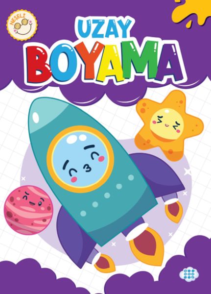 Neşeli Uzay Boyama-zoom-