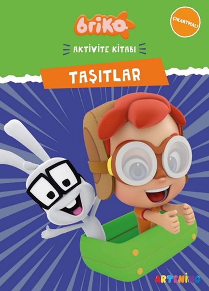 Briko Taşıtlar - Çıkartmalı Aktivite Kitabı Serisi